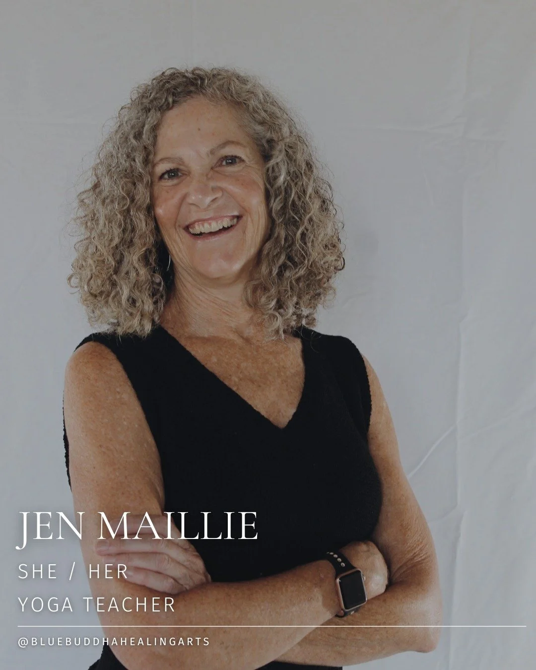 Happy WORKPLACE WEDNESDAY! Today we're featuring Jen Maillie - one of our lovely yoga teachers 🧘&zwj;♀️

She LOVES chocolate. That deserves its own line. 🍫

Jen teaches:
🩵 Mondays 9:00 - 10:00 am Yinlates
🩵  Thursdays 7:30 - 8:30 am Awakening Flo