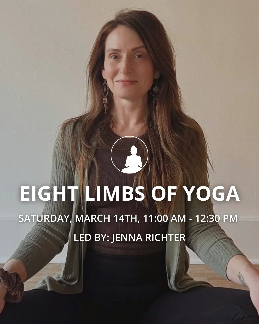 Deep dive into ancient yogic wisdom with Jenna on March 14th! 🧘&zwj;♀️ 
Comment WORKSHOP for the sign-up link 🤍

@americanvedayoga