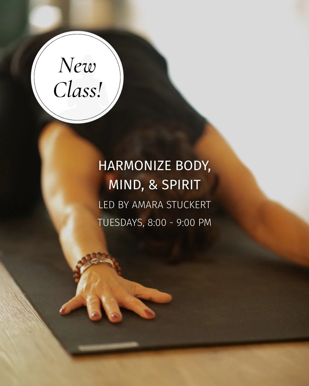 NEW CLASS ALERT! 🚨 

Harmonize Body, Mind, &amp; Spirit
Led by: Amara Stuckert
Tuesdays from 8:00 - 9:00 pm 🧘&zwj;♀️

Comment YOGA for the link to sign up 🤍

@reikimoonyogaenergy