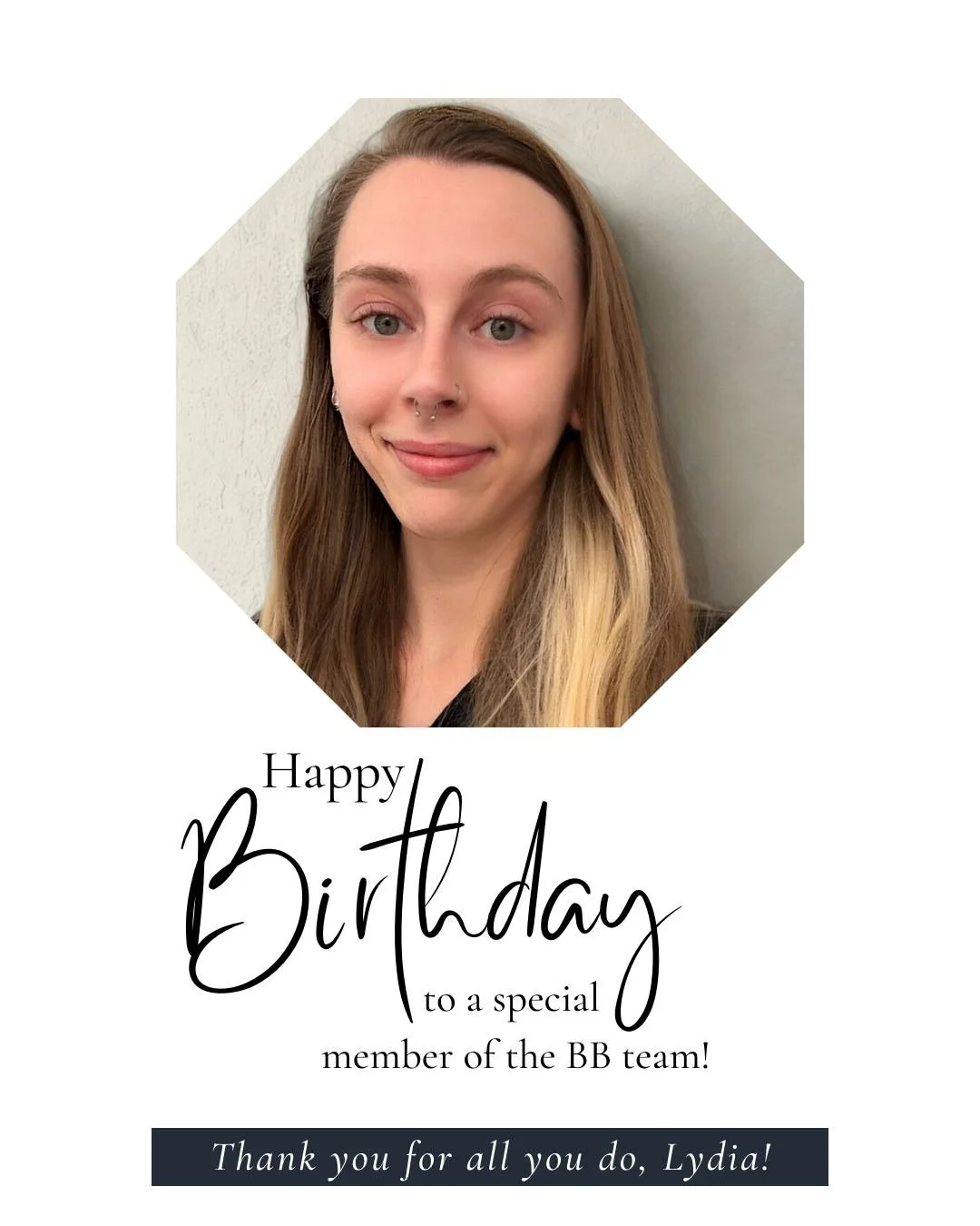 Happy birthday to one of our awesome Estheticians, Lydia! 🩵 We hope you have a day as fantastic as you are 🥳

@kachankz @l.a_esthetics