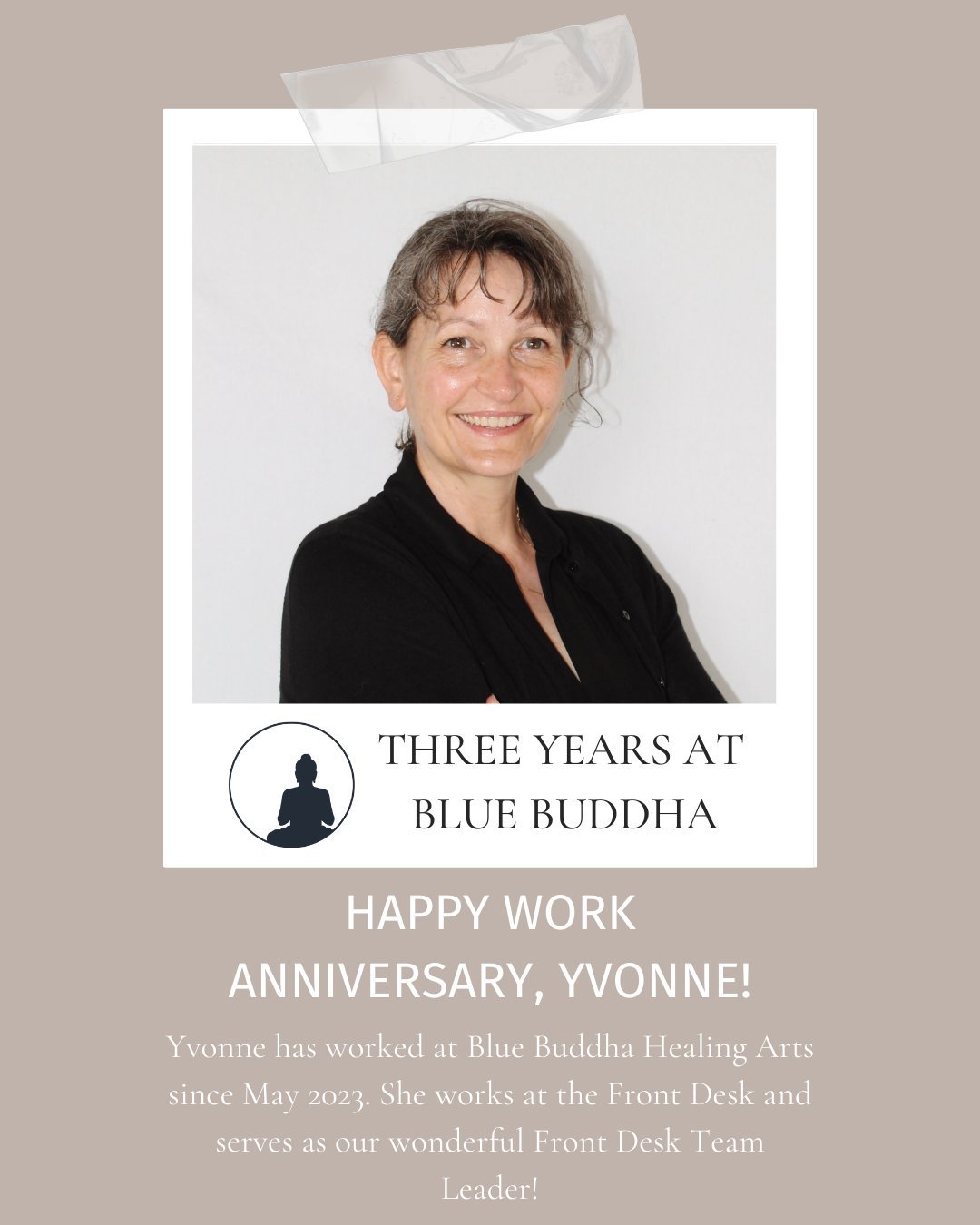 Happy THIRD work anniversary to our wonderful Yvonne! Thank you for all you do for us at Blue Buddha. You're irreplaceable! 🩵🥳✨

@yvonne_cote