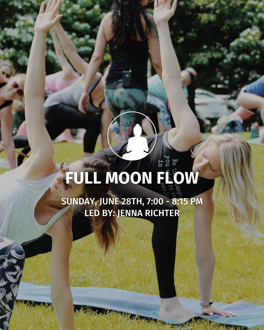 CORRECTED: June&rsquo;s full moon flow is now happening SUNDAY, June 28th from 7:00 - 8:15 pm! 🌕 

Comment WORKSHOP for the link to sign up ✨