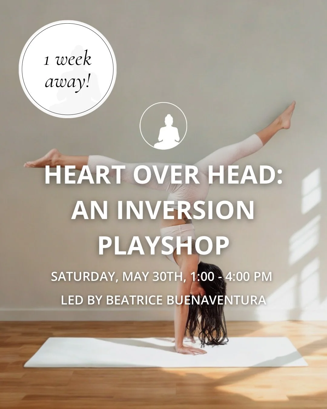 Nothing required except a little openness and courage :) let&rsquo;s get upside down safely and enjoyably 🦋

Comment WORKSHOP for the sign up link ⬇️