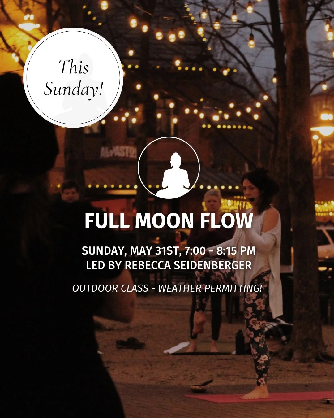 You know you wanna. 💃 🧘&zwj;♀️ 🌕 ✨
Comment WORKSHOP below to snag a spot!