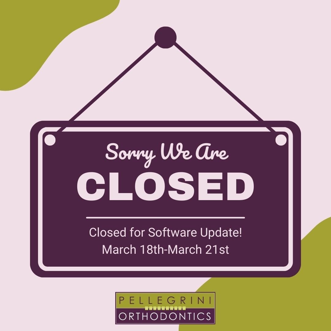 We are closed this Monday-Thursday for an update to our software. We are excited to bring on a brand-new system that will help us to serve our patients better! We will be back open this Friday (March 22nd) seeing patients and will have our regular ho