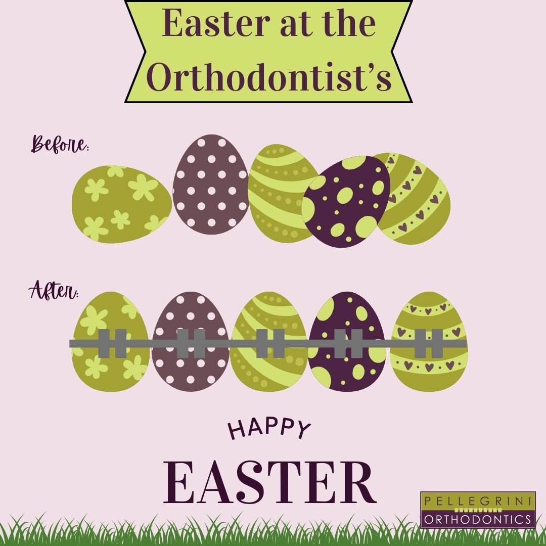 Wishing a Happy Easter to all those that celebrate! #happyeaster #pellegriniorthodontics #smilesforlife