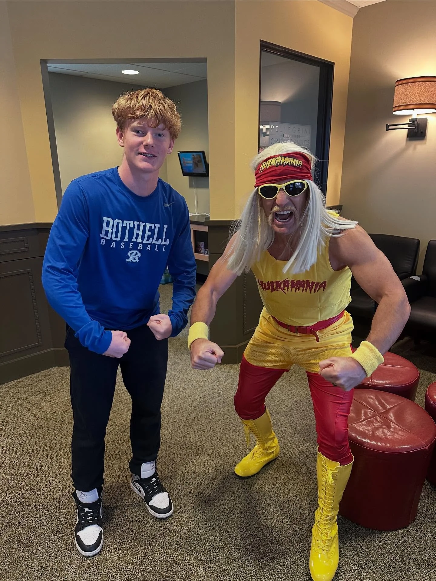 Tuff. Nuff said. 

Thanks Riley for getting in the spirit with us today. #happyhalloween #hulkhoganismyorthodontist