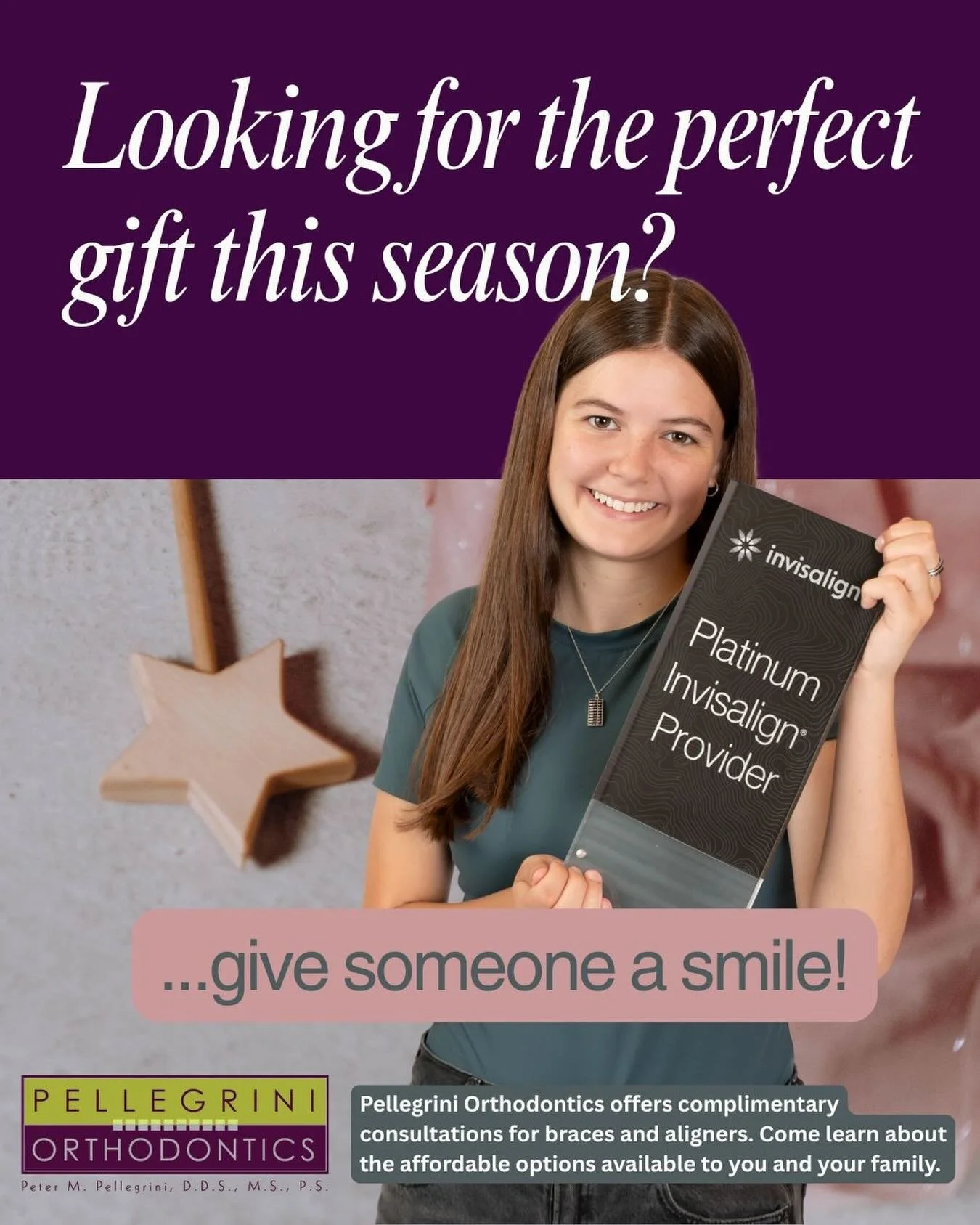 Struggling with the perfect gift for your loved one this year? Consider the gift of a brand new smile! And don&rsquo;t forget to think about yourself too! Starting orthodontic treatment with clear aligners or traditional braces is a smooth and easy p