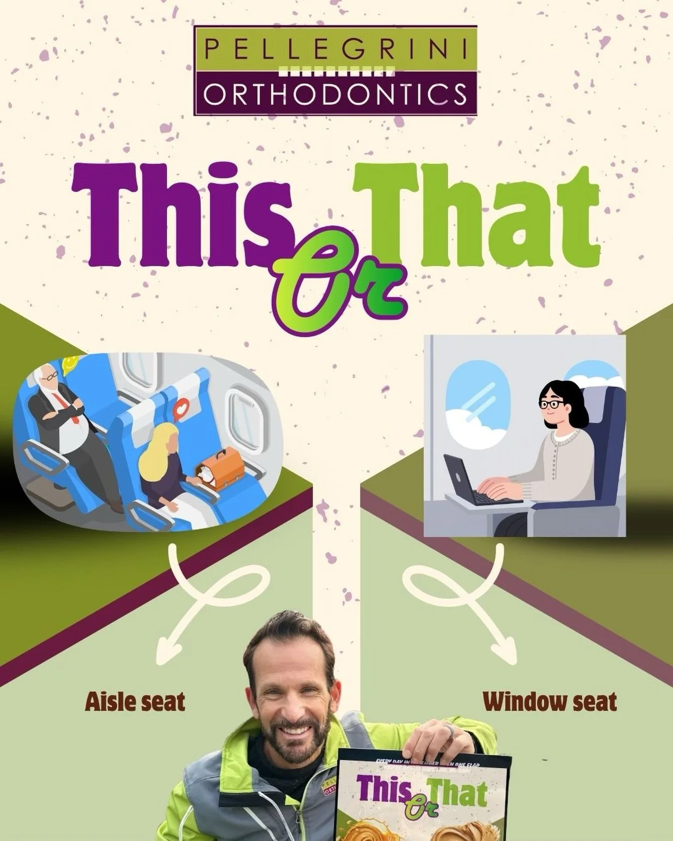 Time for another episode of This or That? In today&rsquo;s poll we ask&hellip;when traveling do you opt for the Aisle or the Window seat? And if you are one of those unique people who choose the middle seat, why? Just why? #thisorthat #windowseat #ai