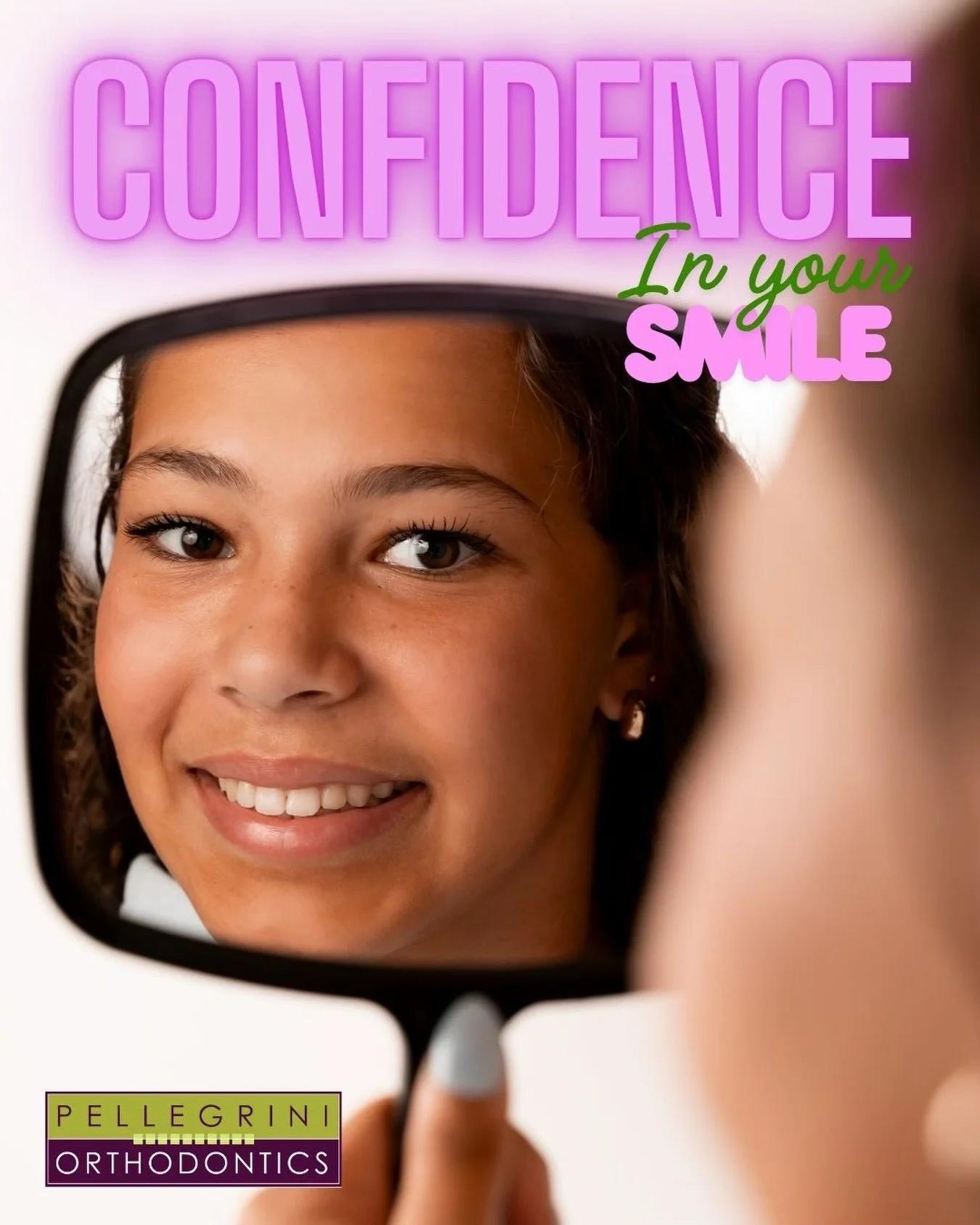 The first step toward your new smile is scheduling a consultation with a trusted orthodontist. In our office, Dr. Pellegrini and our team will calm and encourage you from the very start. Your smile says so much about you! Exude confidence with a smil