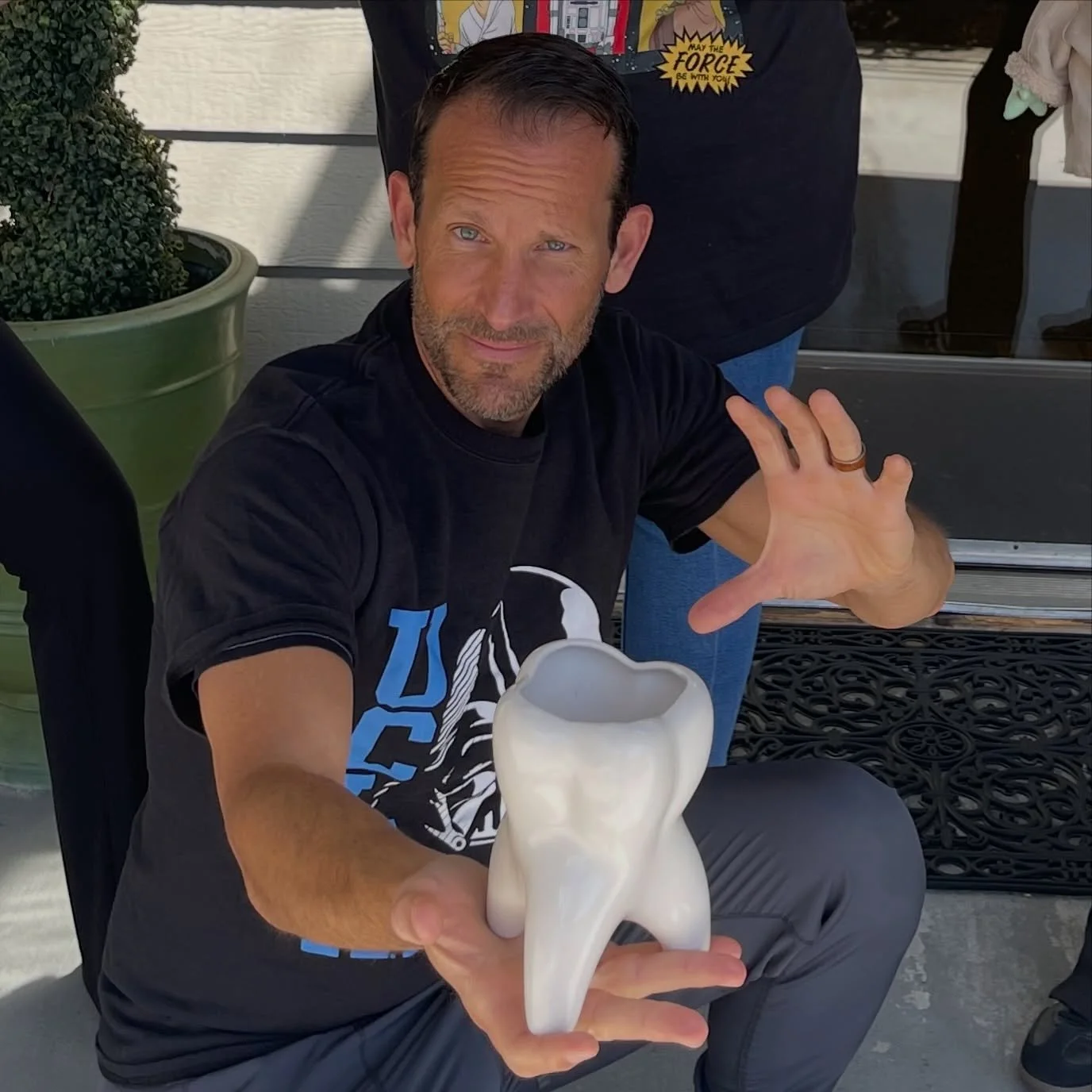 Dr. Pellegrini has been using (the) force to move teeth with braces and aligners since 2009! May the force be with your smile today as you continue your orthodontic journey toward a smile that is out of this galaxy. #maythefourth