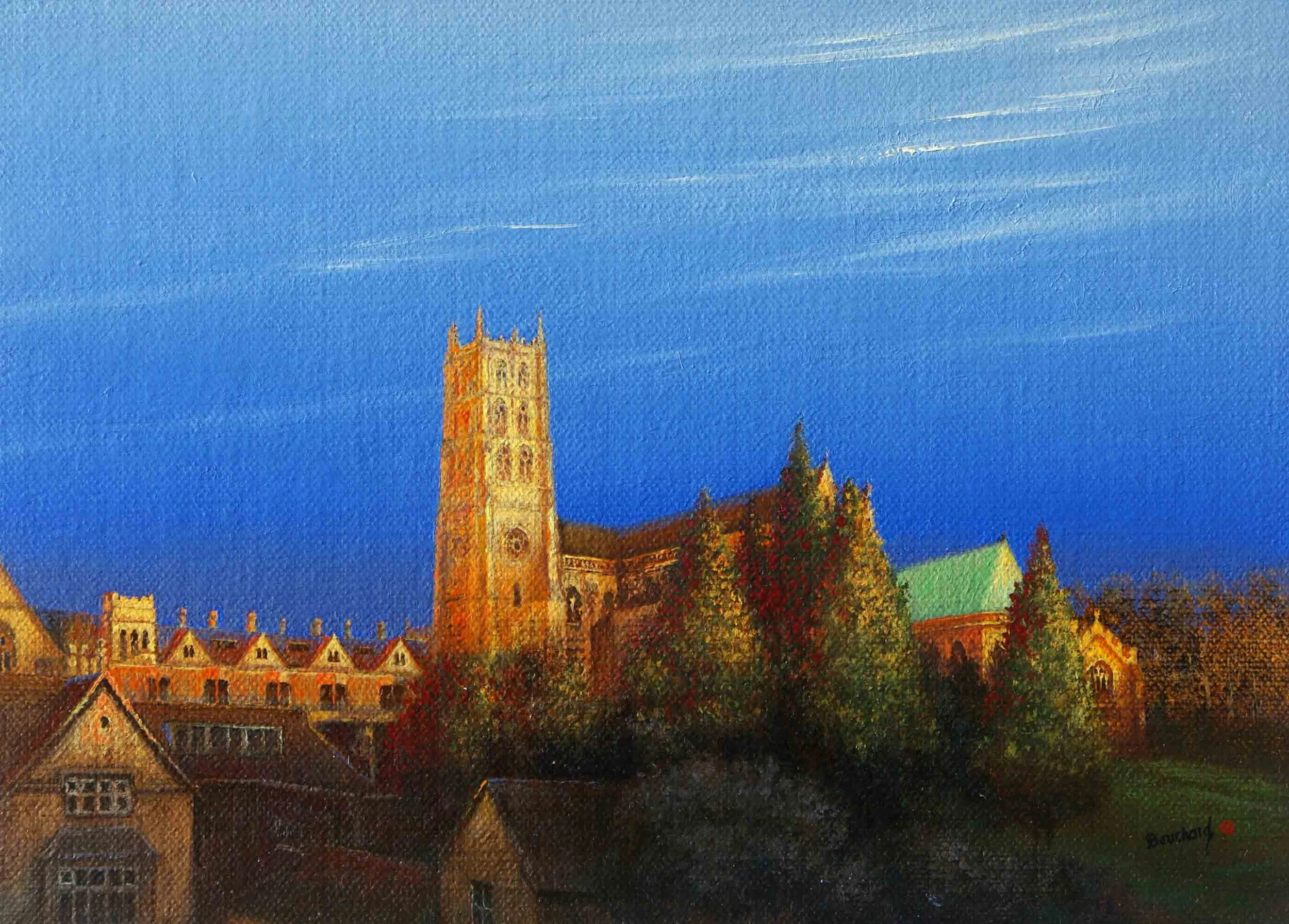 Downside Abbey at Dawn