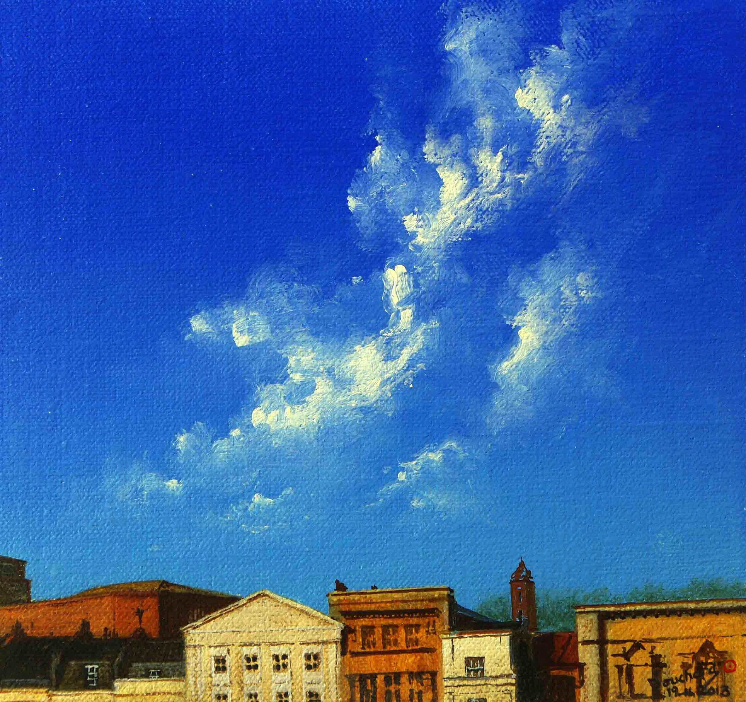 Sky Study,  Bristol, Harbourside