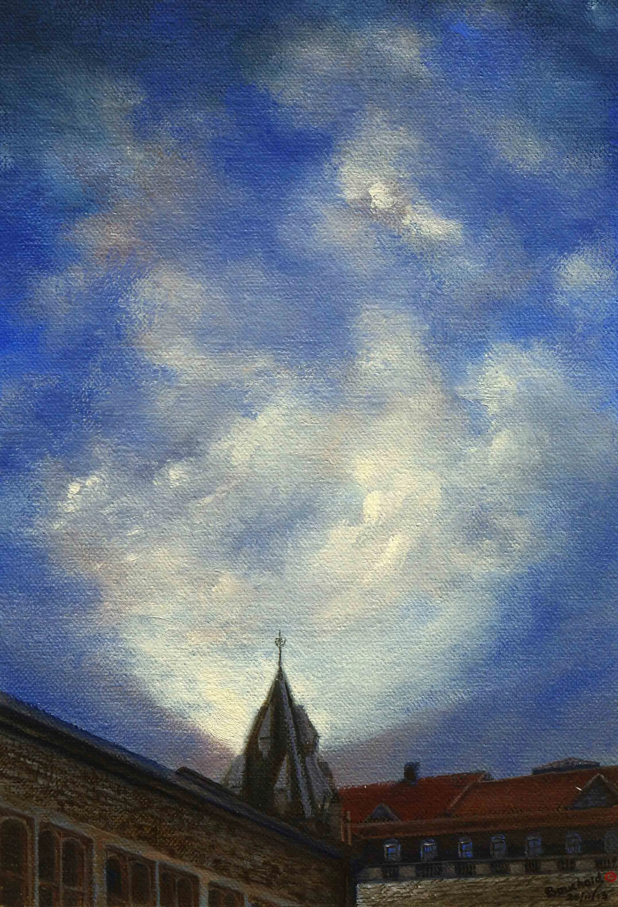 Afternoon Sky,  from the Guildhall, Bristol