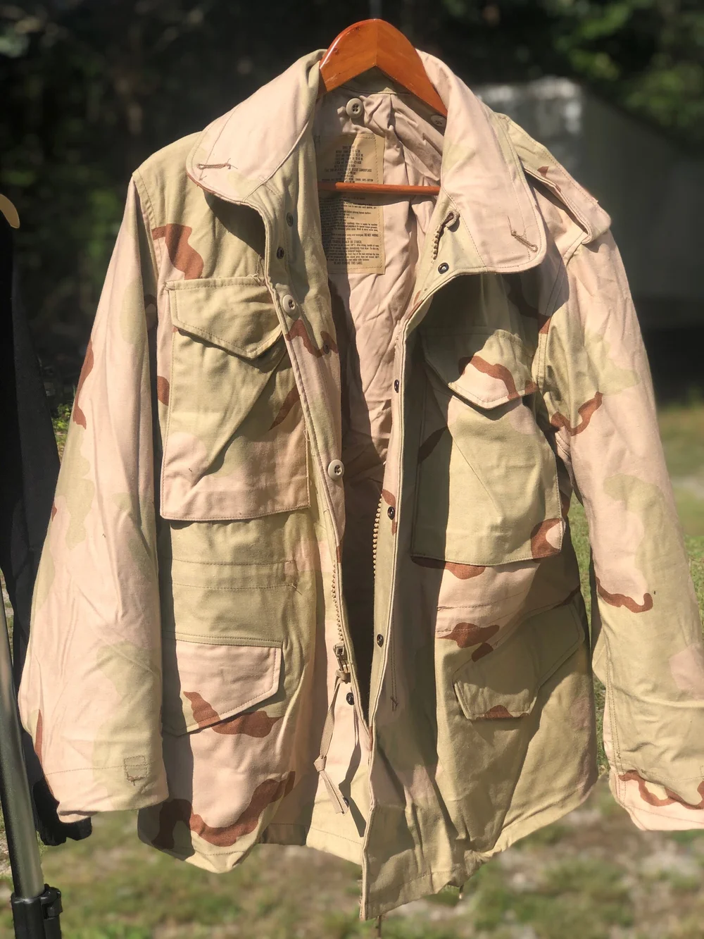 Desert camo shop windbreaker