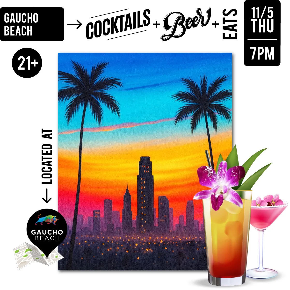 Paint Night: LA Sunset