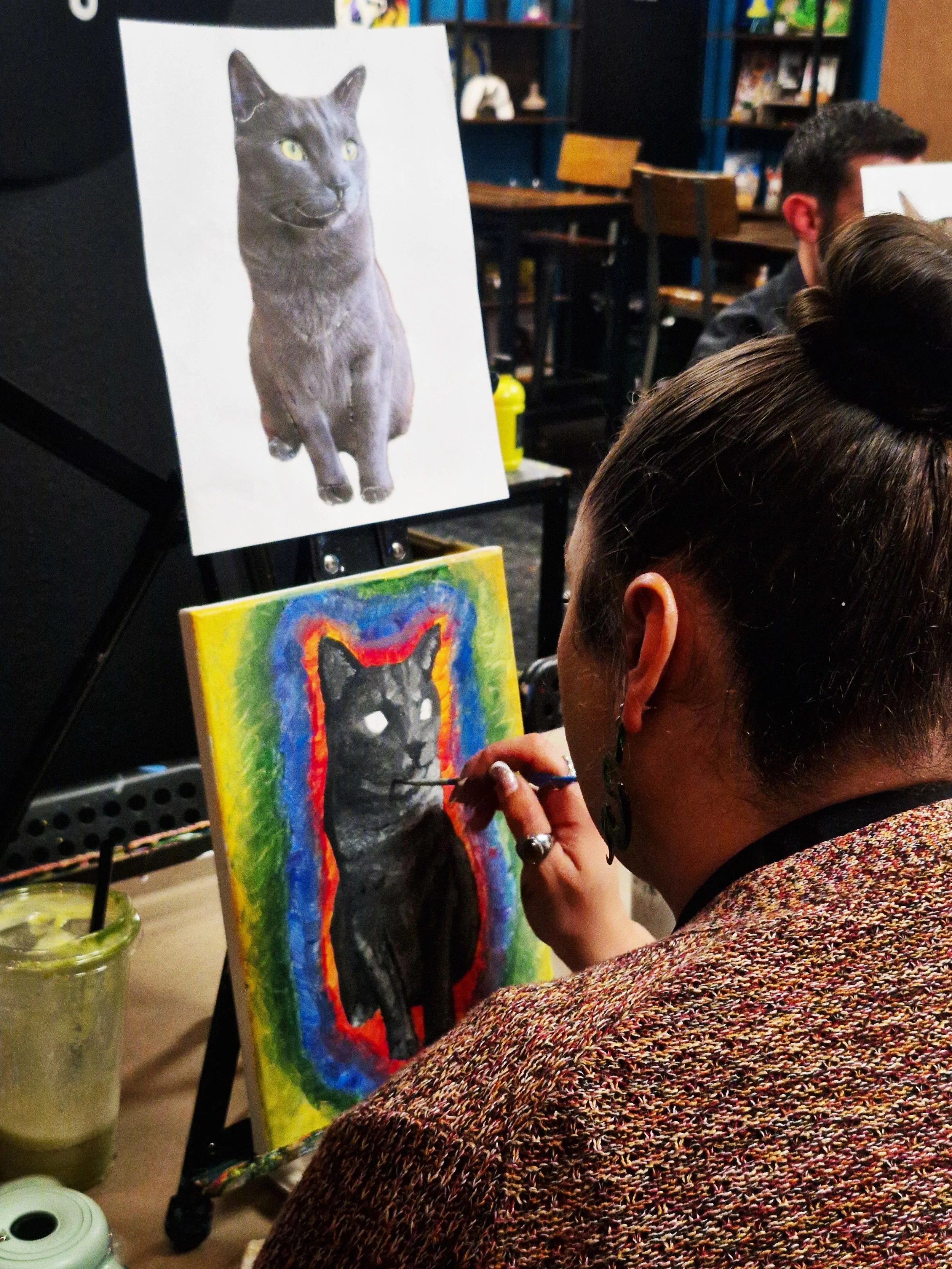 Our next Paint Your Pet event is this Friday at 7pm! This is your chance to paint that perfect portrait of your pet! We will trace your furry friend onto a 9&rdquo; x 12&rdquo; canvas ahead of time so that it&rsquo;s ready to fill in with paint when 
