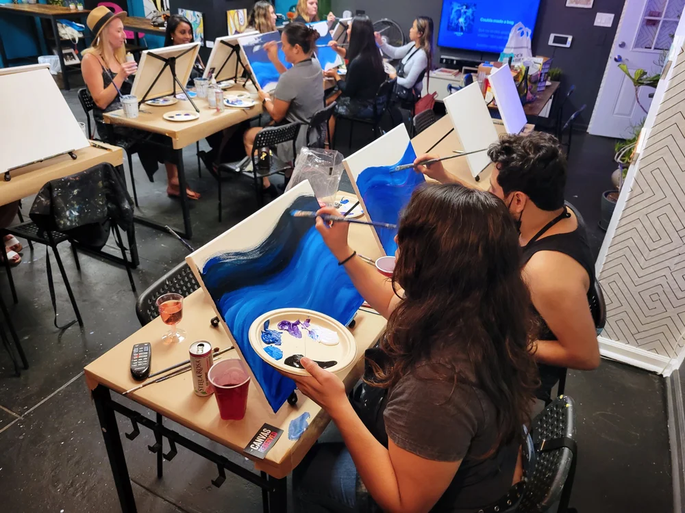 Brushstrokes + Beverages™