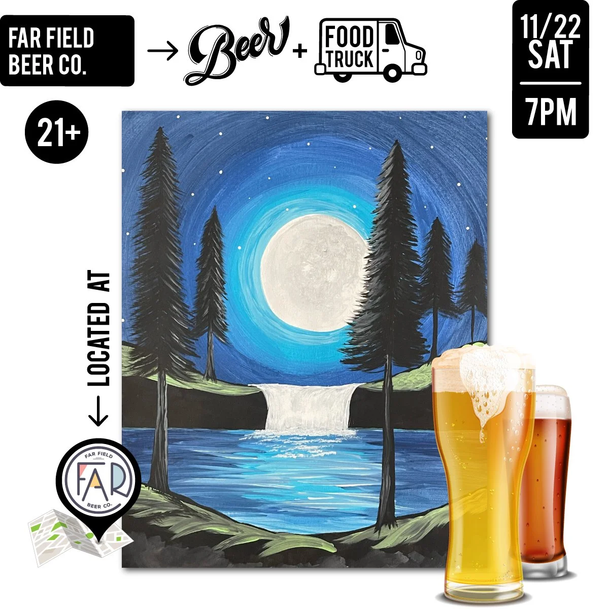 Moonlit Forest