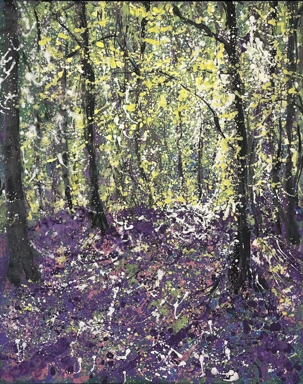Springtime Woodland Light Sharon Withers unframed.jpg