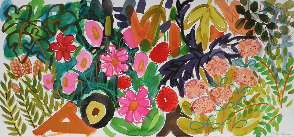 Happy Halloween with Sedum 38x80cm watercolour mixed.jpg