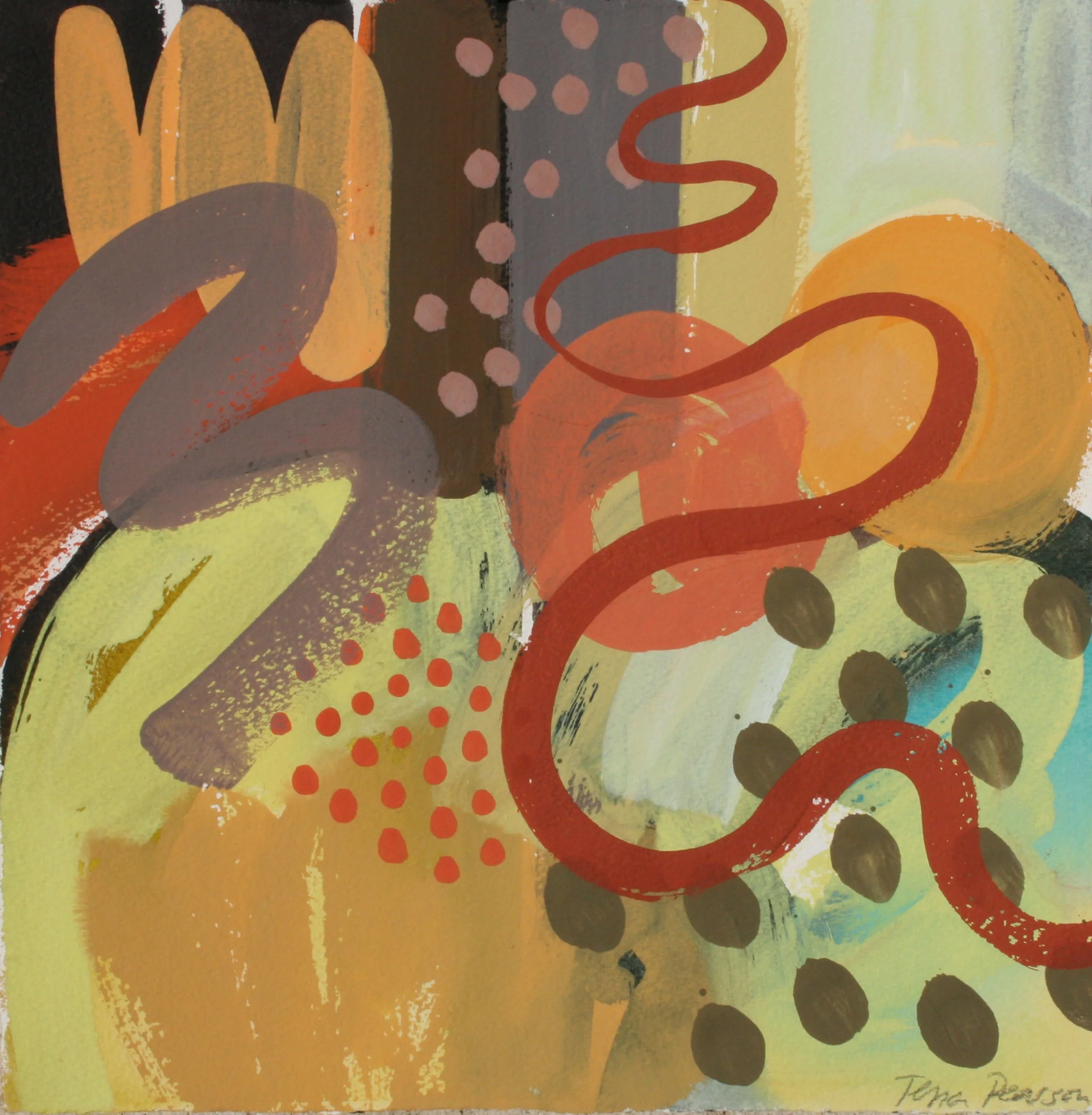 Prairie Pops Yellow 30x30cm gouache.jpg
