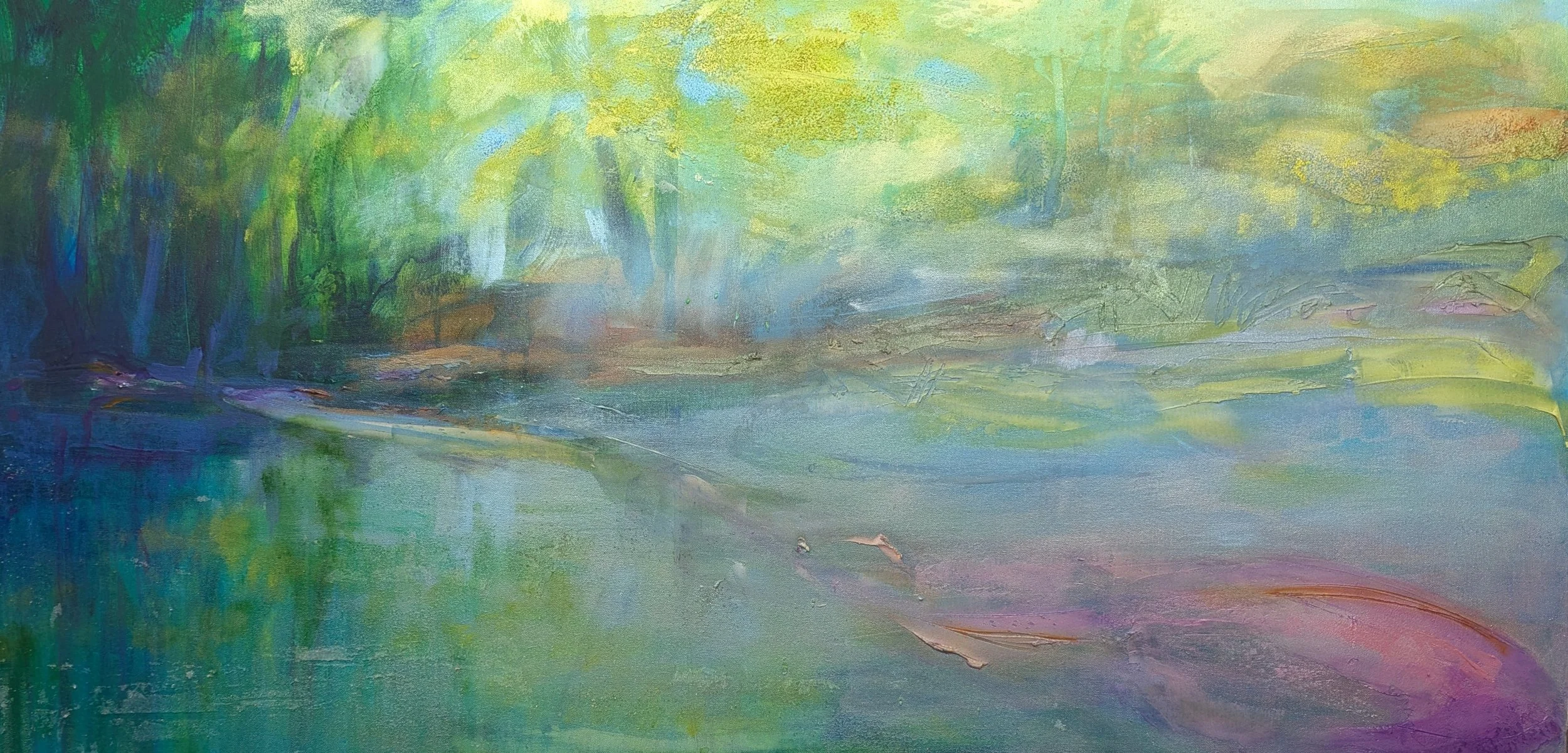 Down Stream, 60x100.jpg
