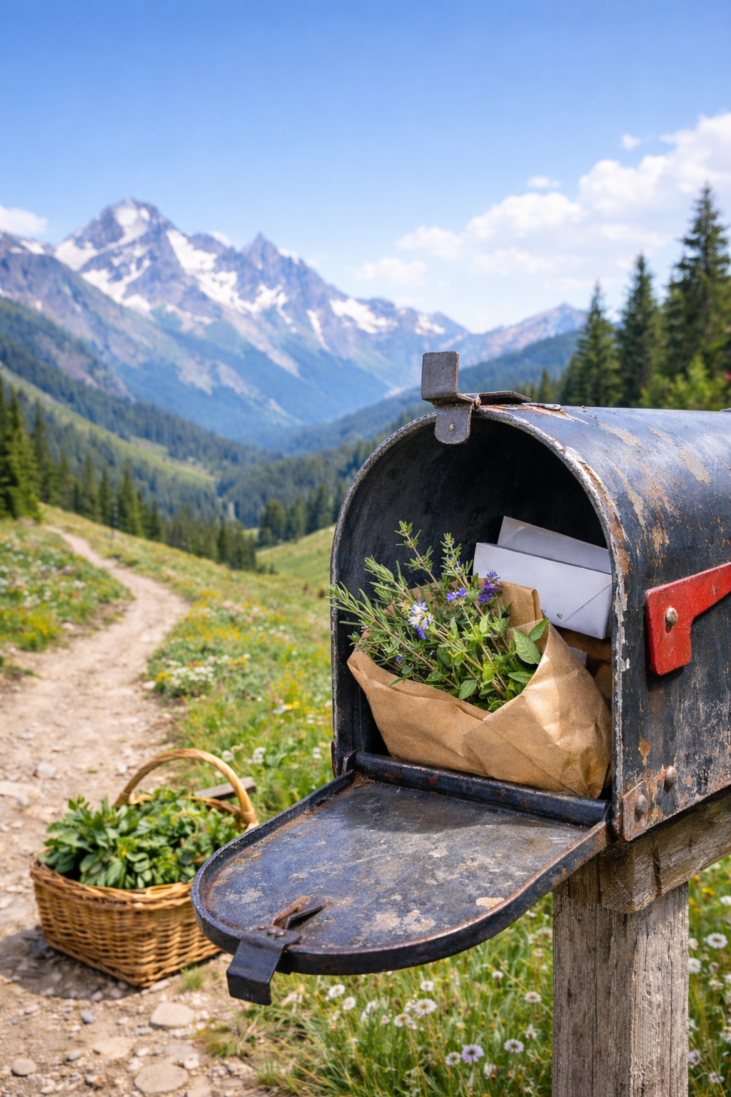 From Mountain to Mailbox: How My Herbs Make It Home