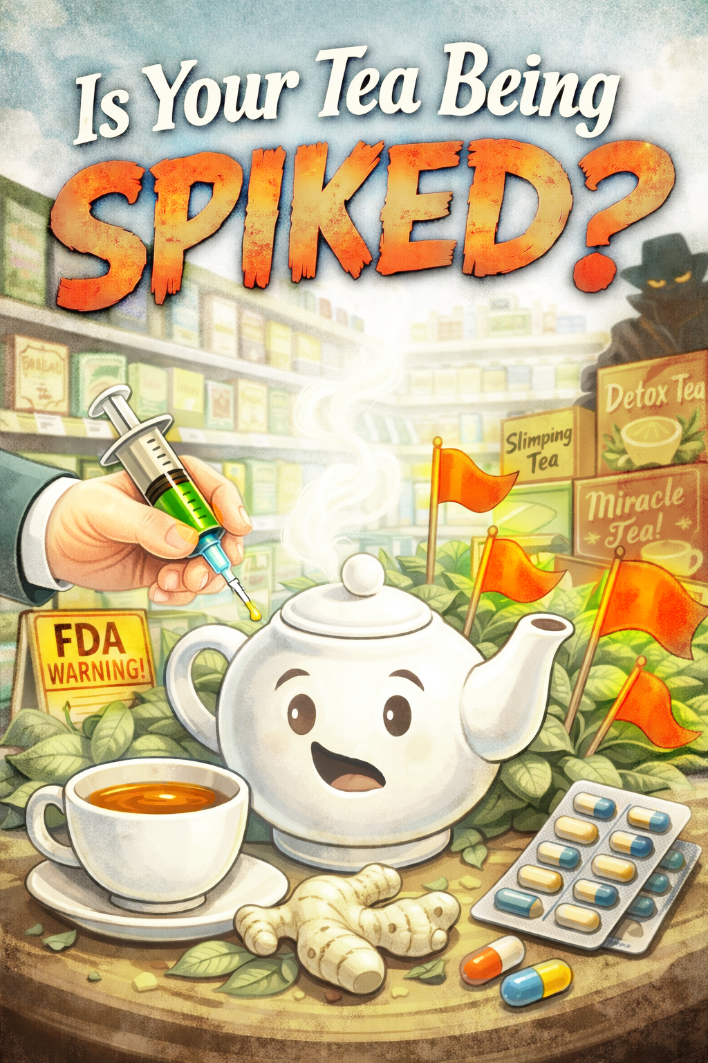Is your tea “spiked”? 