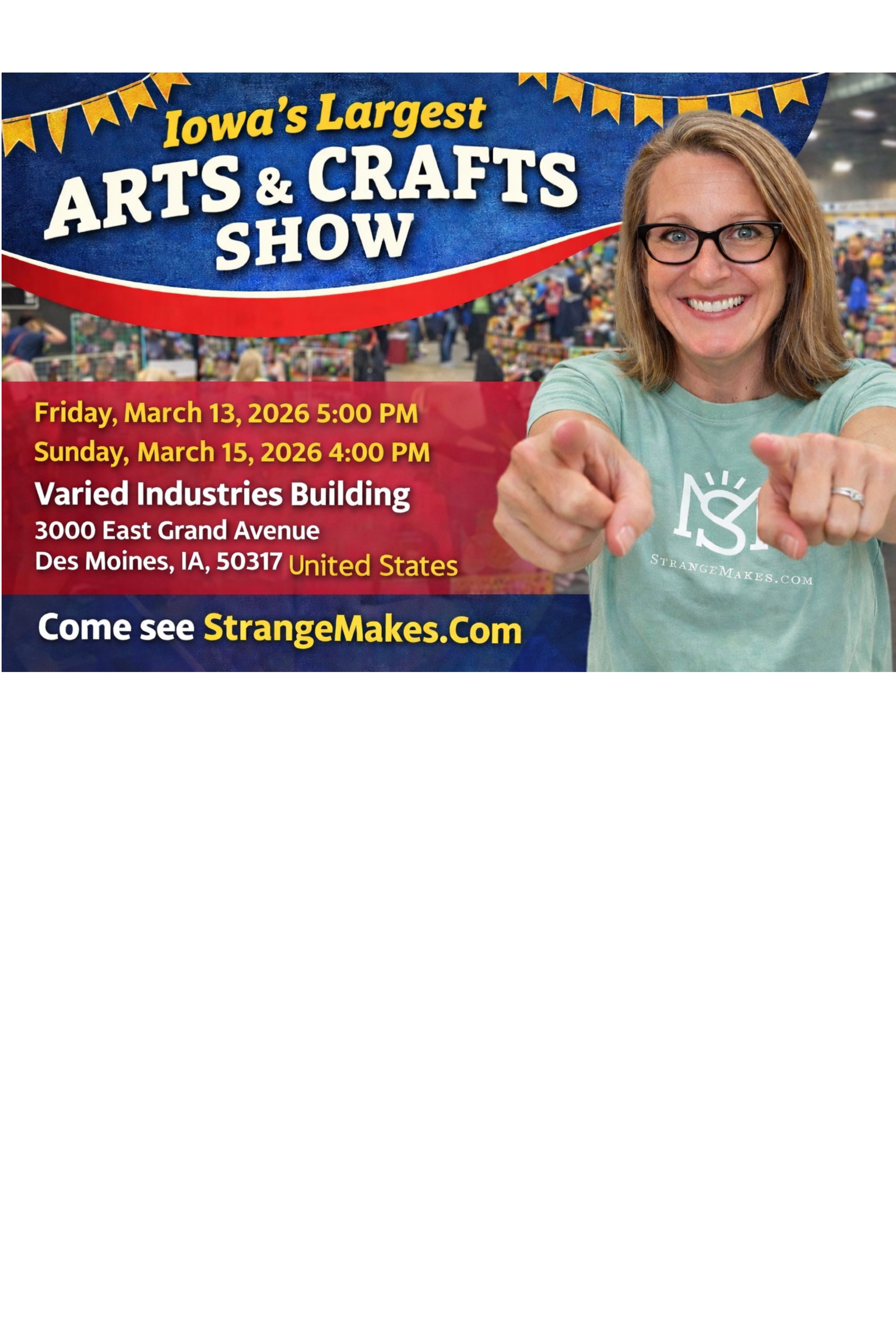 Iowa’s Largest Arts and Crafts Show 