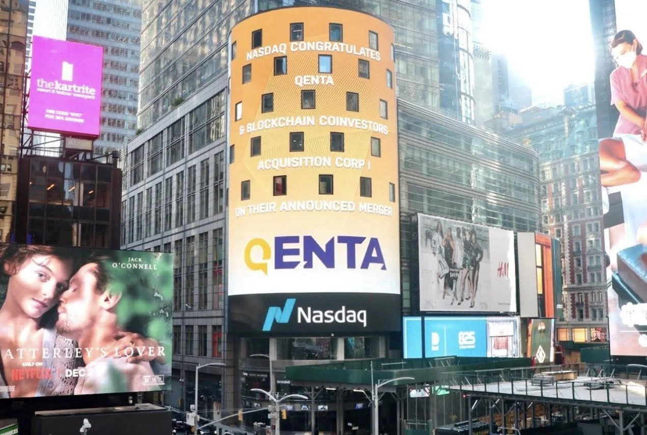 Fintech Platform Qenta Inc., to List on Nasdaq Through Merger with Blockchain Coinvestors Acquisition Corp. I