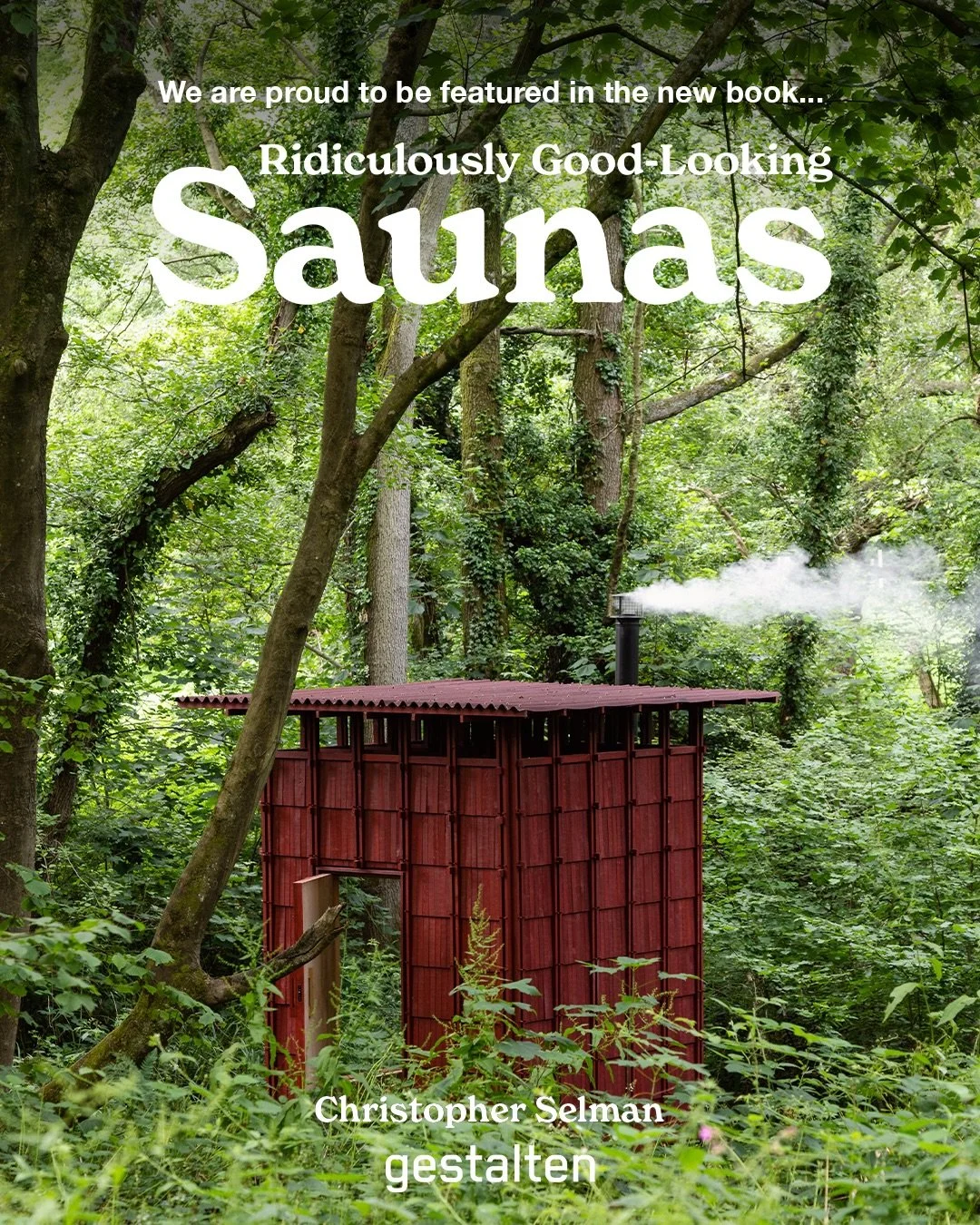 We&rsquo;re honoured to be featured in Ridiculously Good-Looking Saunas by @christopher.selman.

Showcasing a global collection of saunas shaped by design, ritual, and their relationship to the landscape. 

It&rsquo;s a pleasure to be included among 
