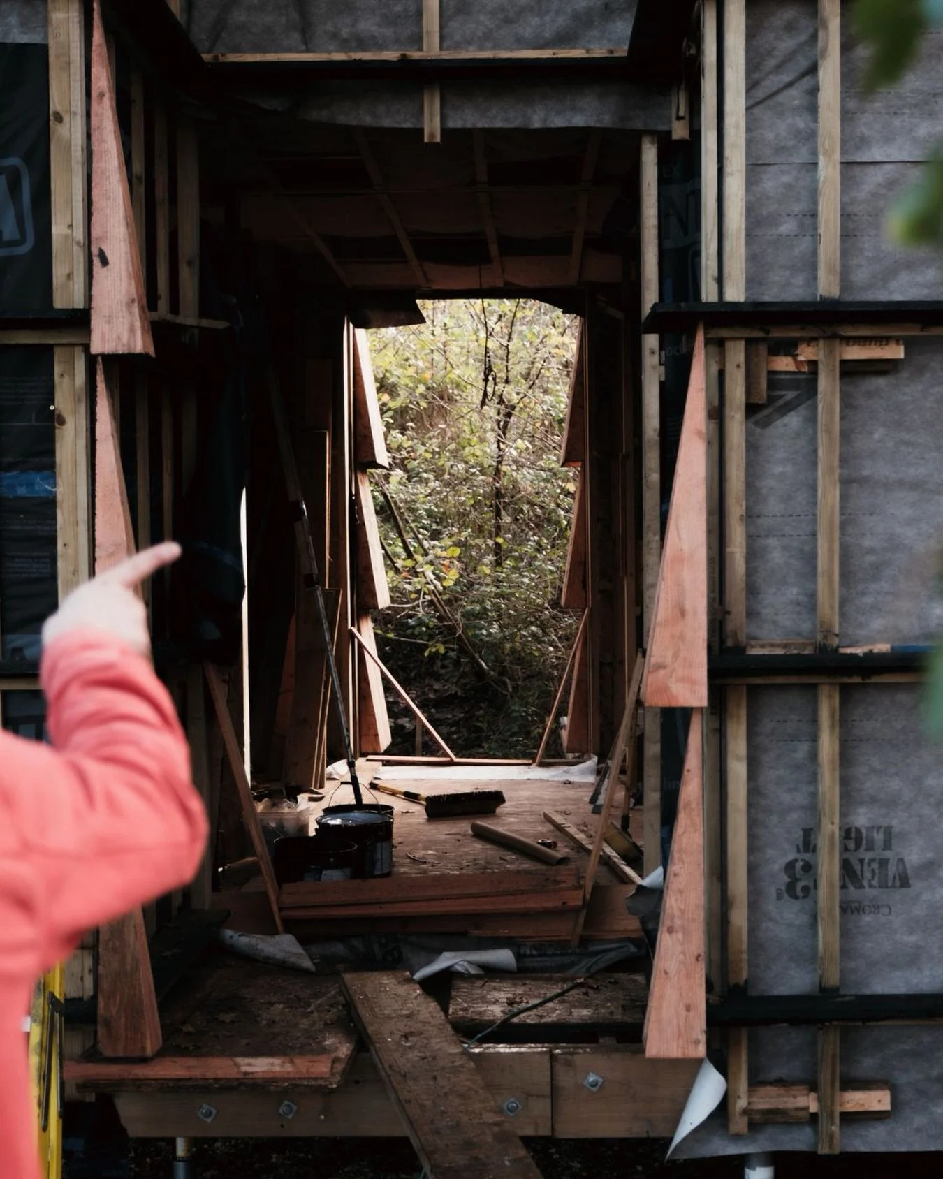 The process began long before the first materials arrived on site.

Sketches, testing, adjusting. The build then slowly taking shape as ideas were refined and reworked.

What once lived on paper is now very real. Materials in place, proportions makin