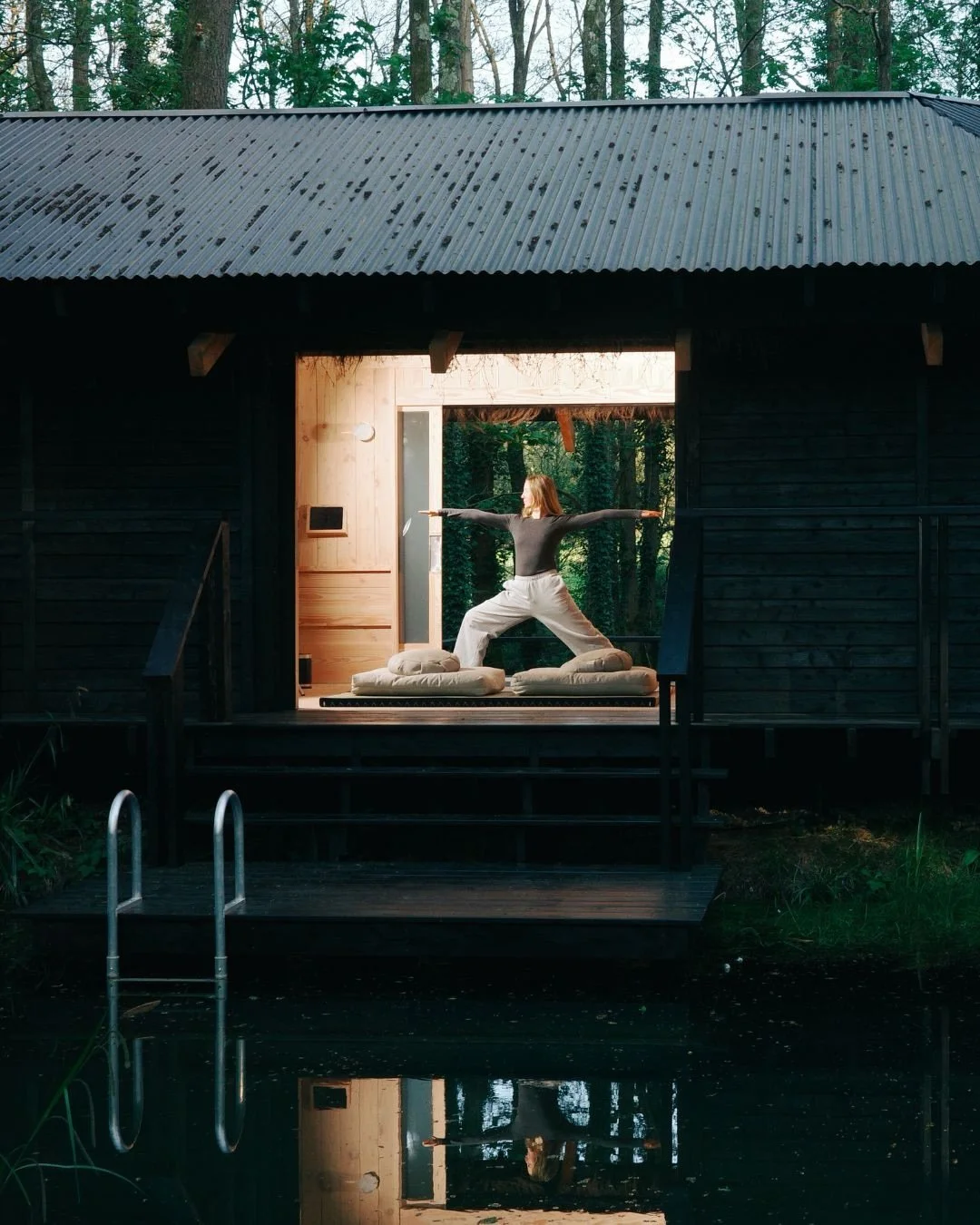 Each stay at Yogi&rsquo;s Cabin includes access to a curated retreat programme developed with @basic_____space

Choose between beginner and intermediate pathways, with practices including Vinyasa, Yin, Nidra, Meditation and Breathwork designed to be 