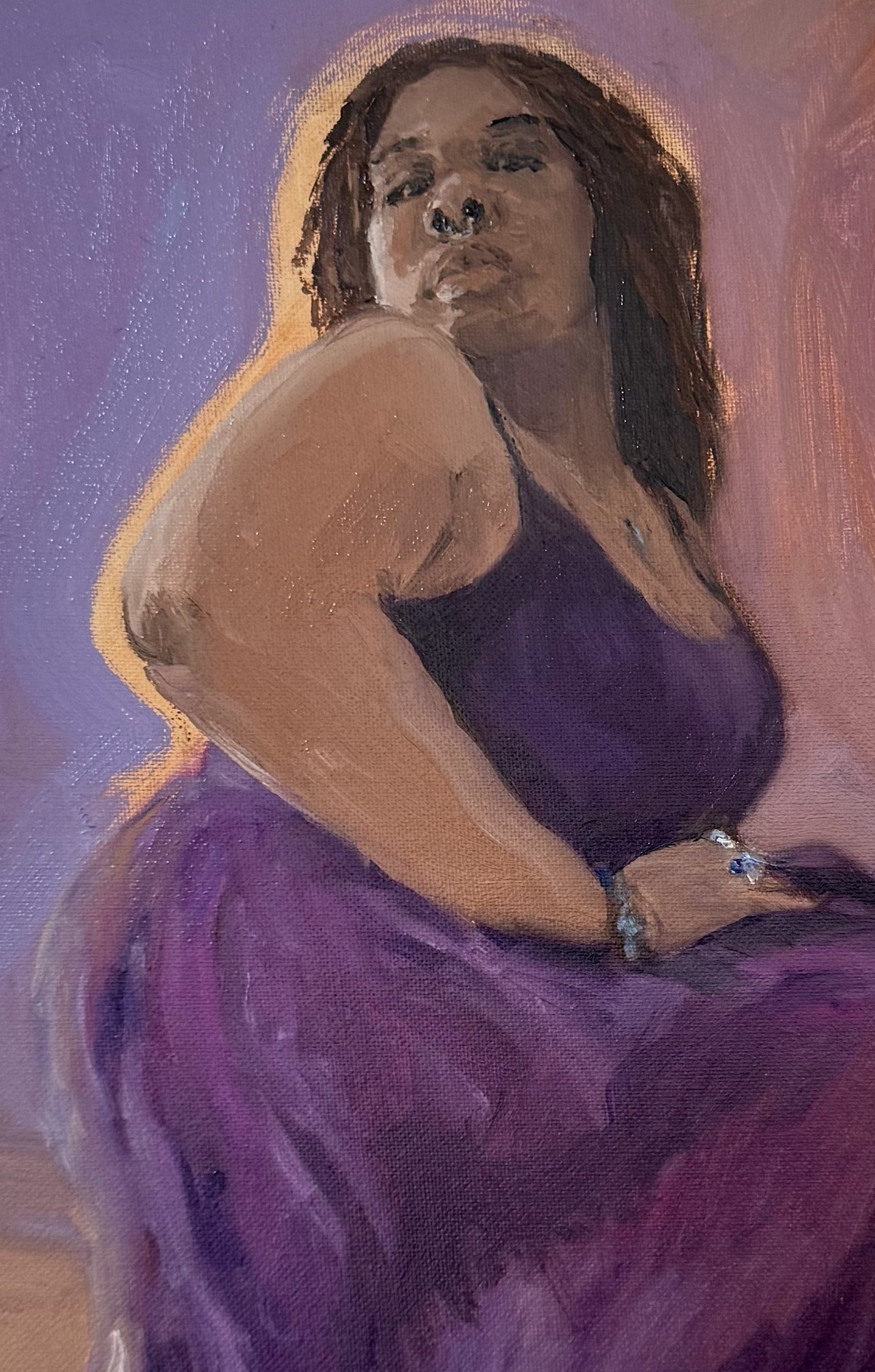 Lady in Purple_original oil painting_Cassandra Armstrong_Detail 2.jpeg