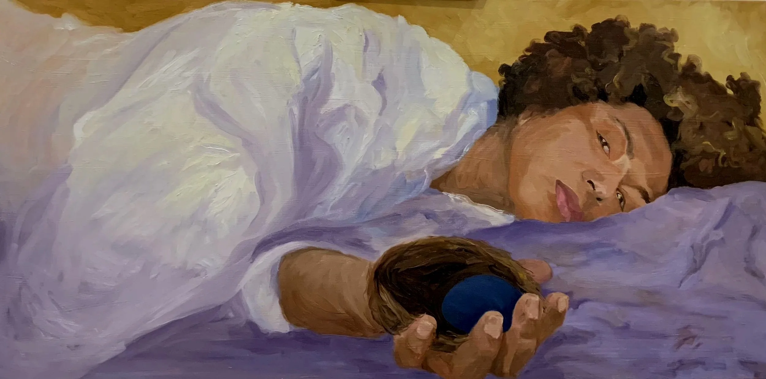 Laid Out, 2026, oil on canvas, 36x48