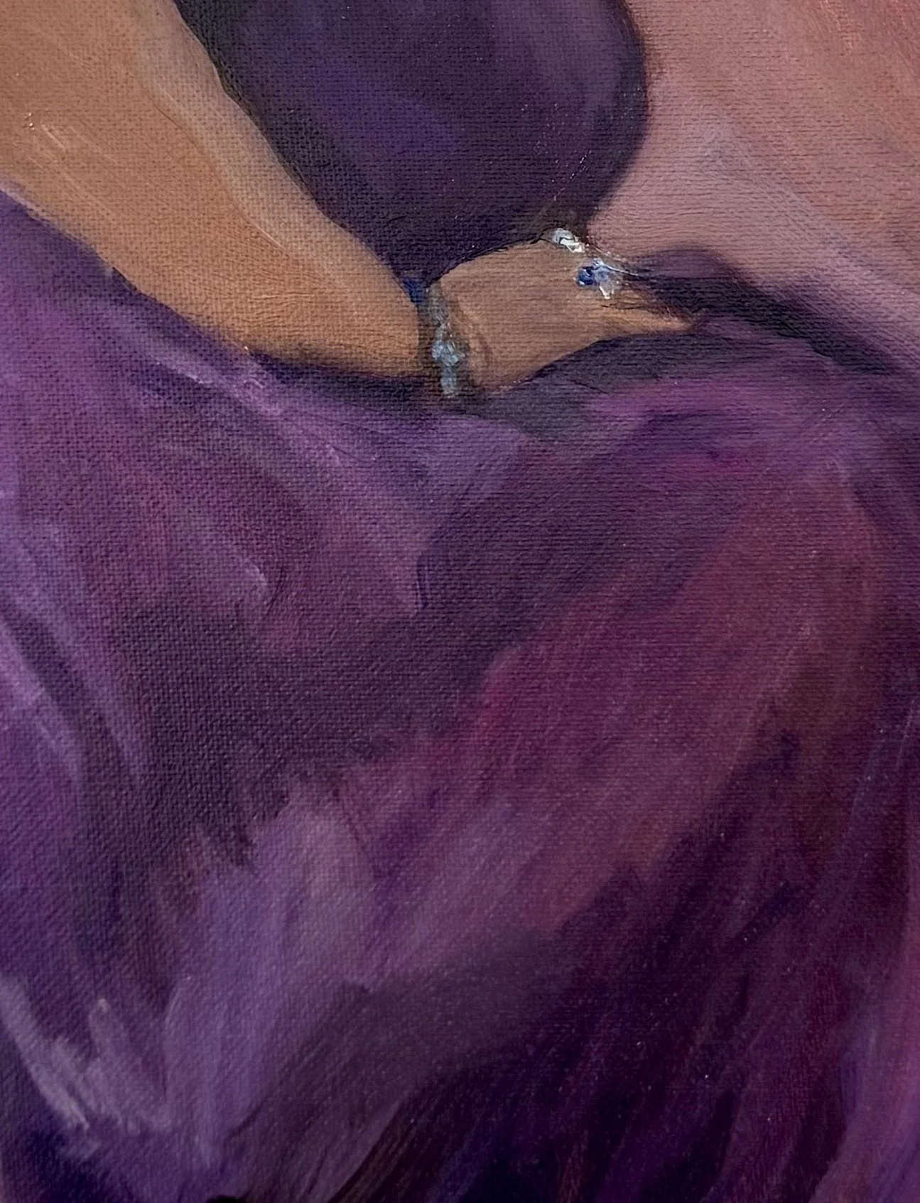 Lady in Purple_original oil painting_Cassandra Armstrong_Detail 1.jpeg