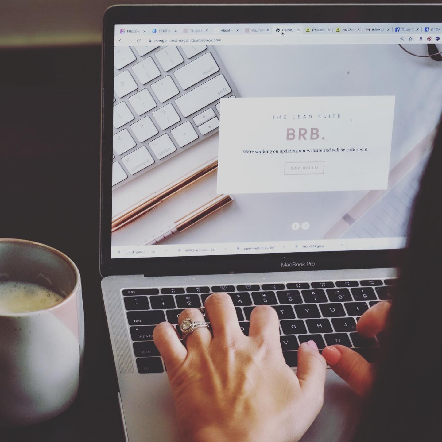 ➡️ New website coming soon and I&rsquo;m sooooo excited to share it...it&rsquo;s like my 4th baby at this point 🤣 👶🏽 💻