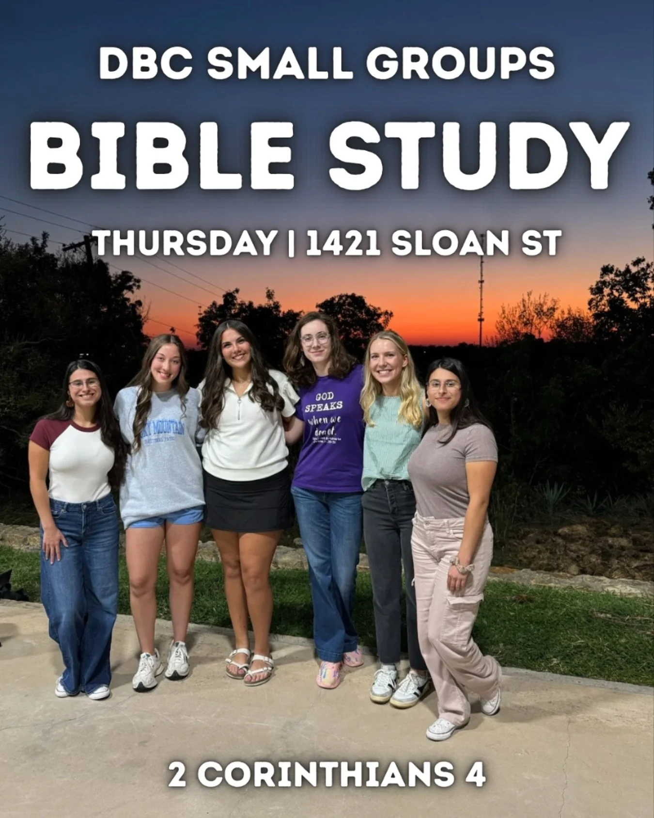 DBC - serving sunsets like this before groups