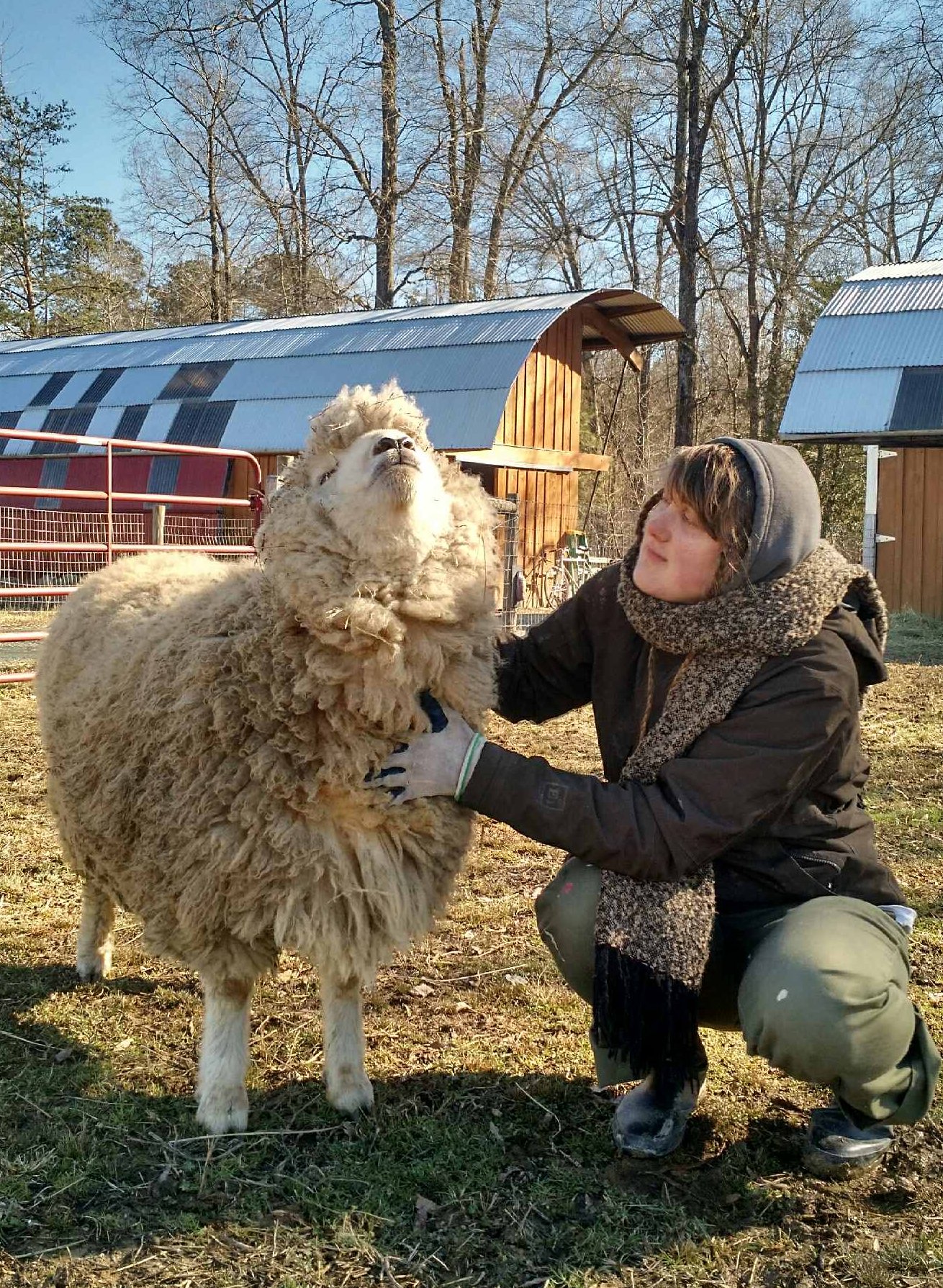 Lindsay with Clover