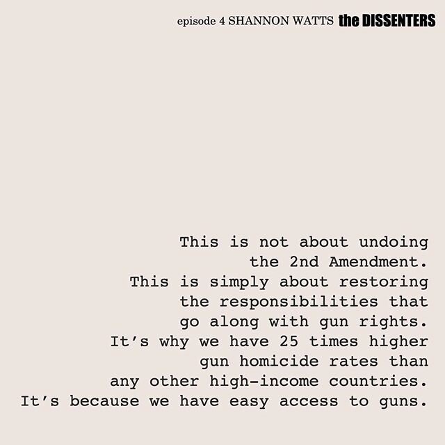 @shannonrwatts on gun extremists: &ldquo;There will be that vocal minority that will never agree with us. But if we get the silent majority to vote on this issue, we will&nbsp;&nbsp;finally change this.&rdquo; #momsdemandaction #thedissenters