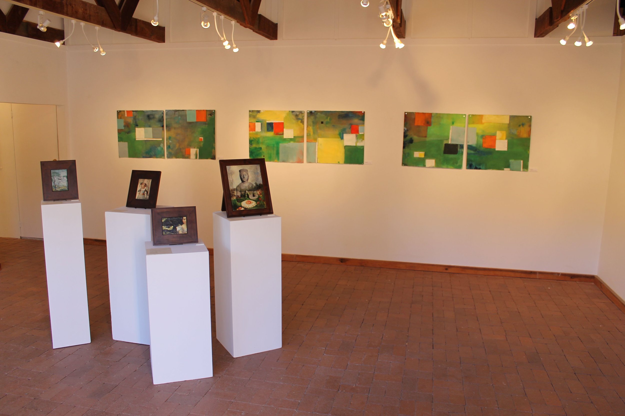 Back wall, installation of North Atlantic Clearing series