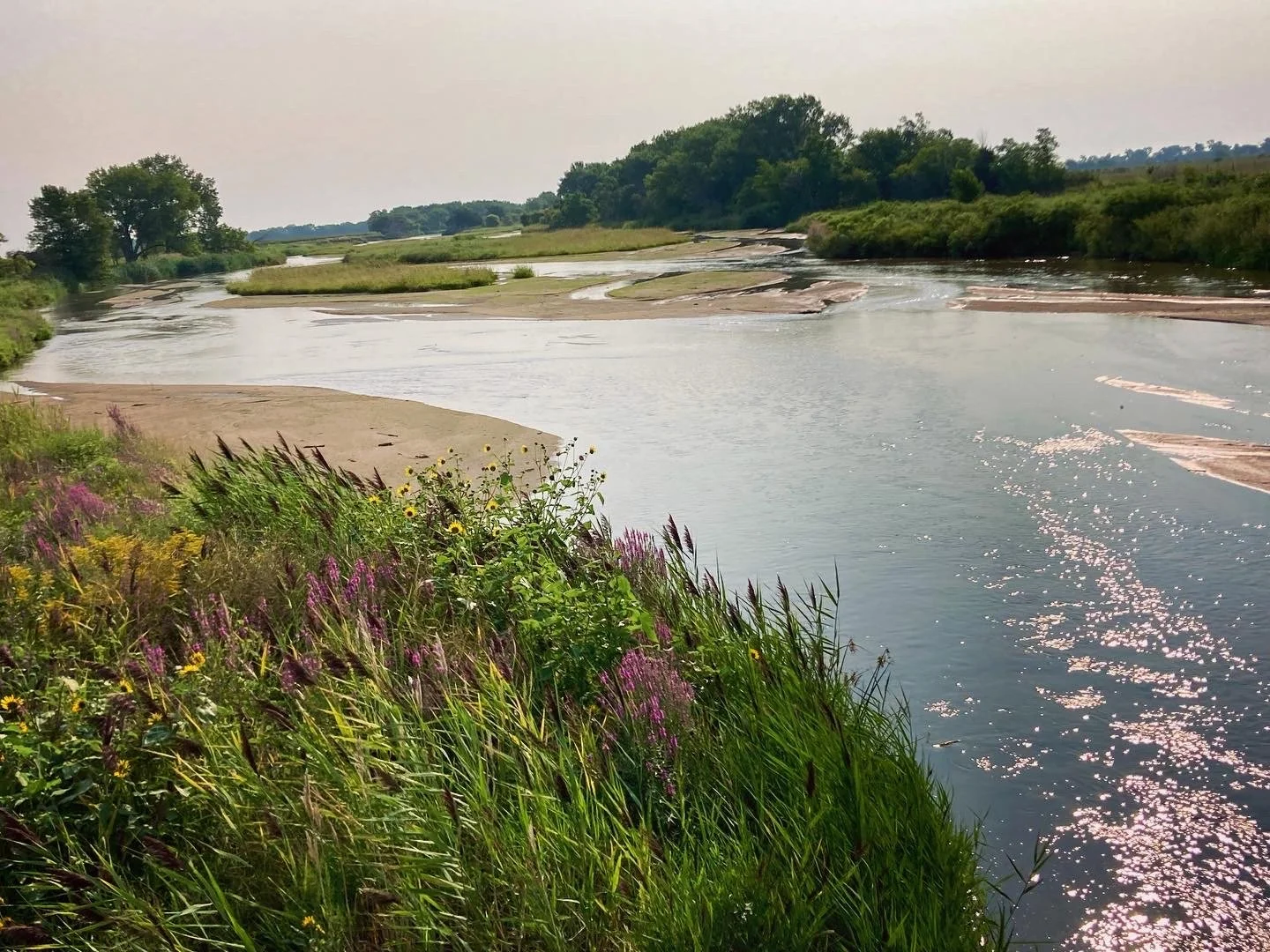 north platte river at crane trust, nebraska