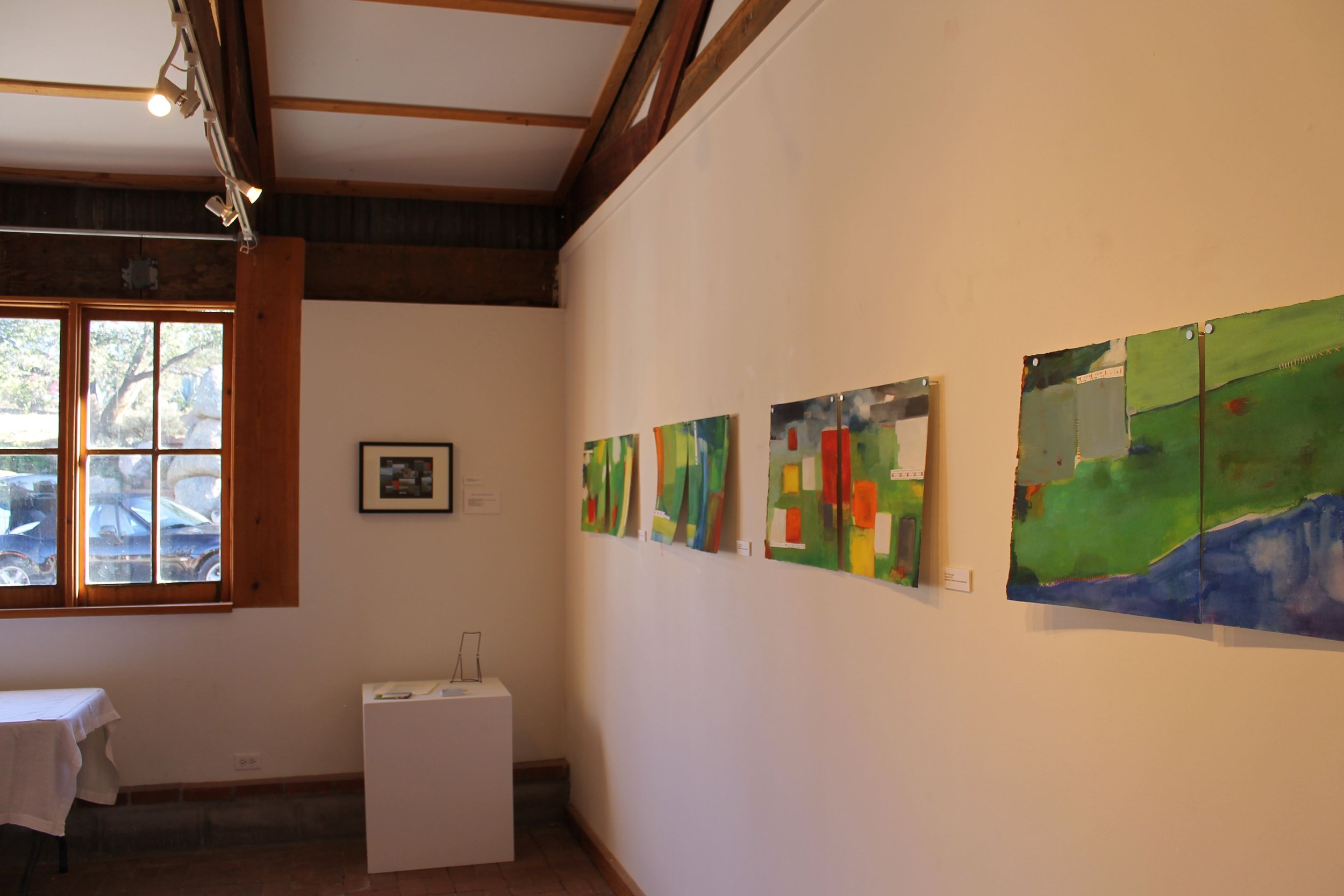 Installation, North Atlantic Clearing series at Rancho Linda Vista Gallery, Arizona