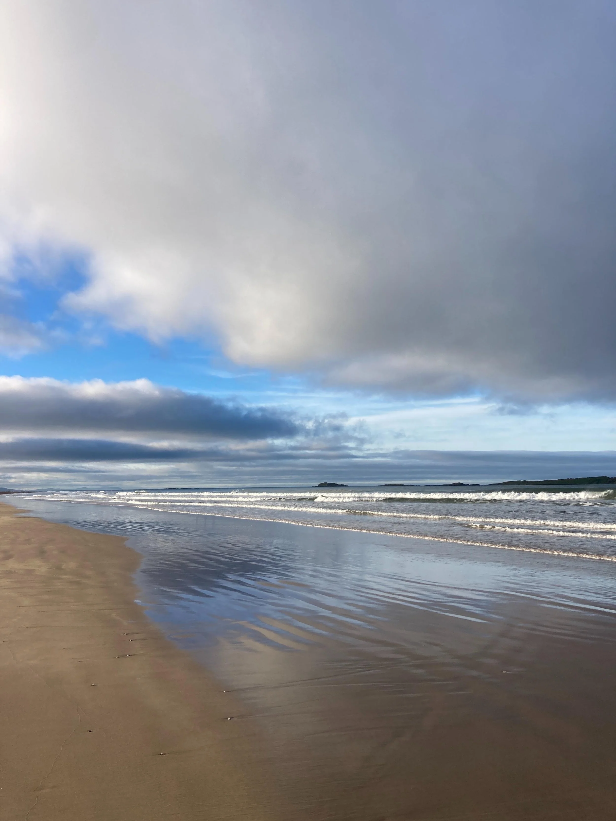 portrush, west strand beach, northern ireland