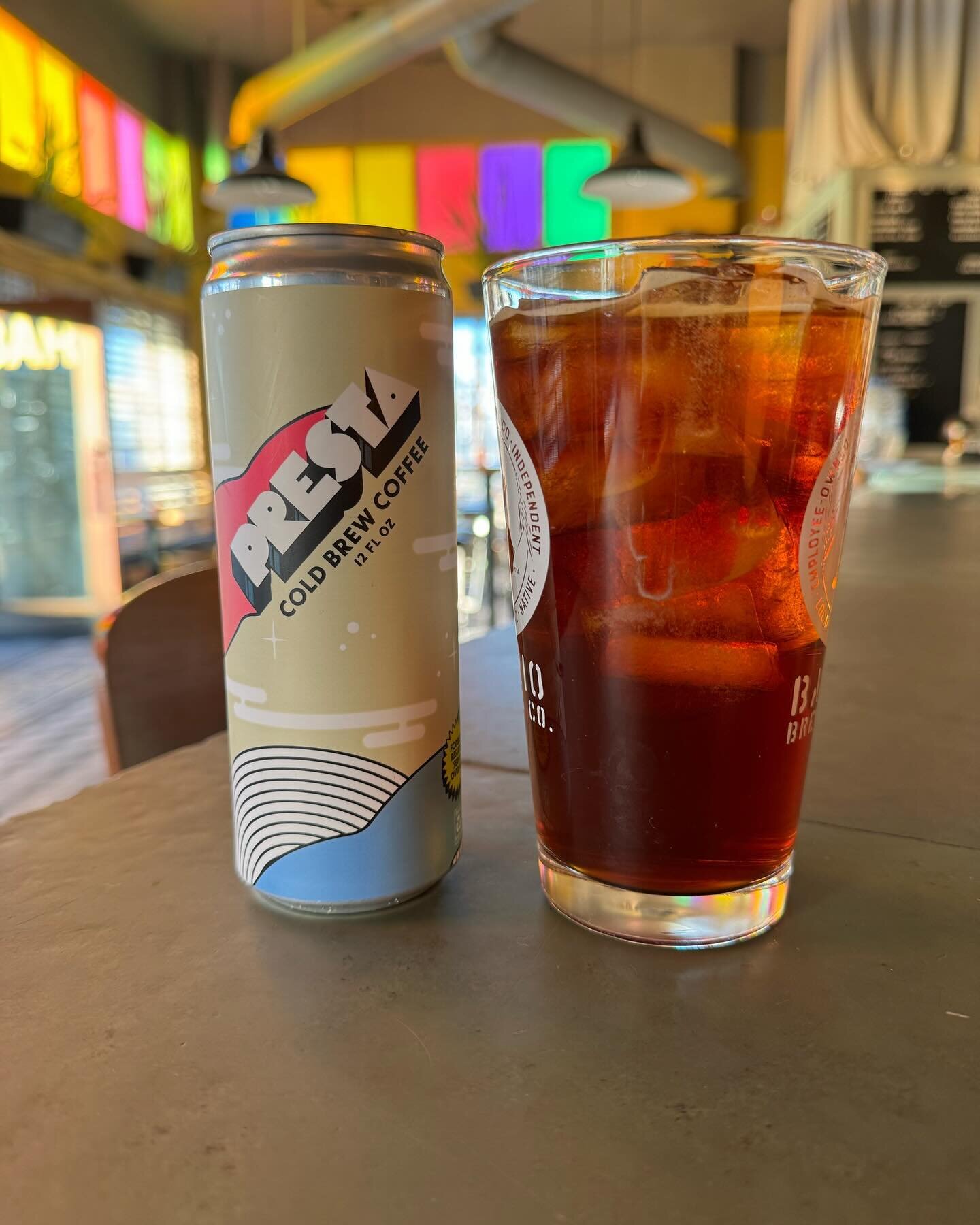We&rsquo;re loving this @prestacoffee cold brew!
It also makes for a good espresso martini, just saying!
Love ya, mean it!
☮️❤️👽