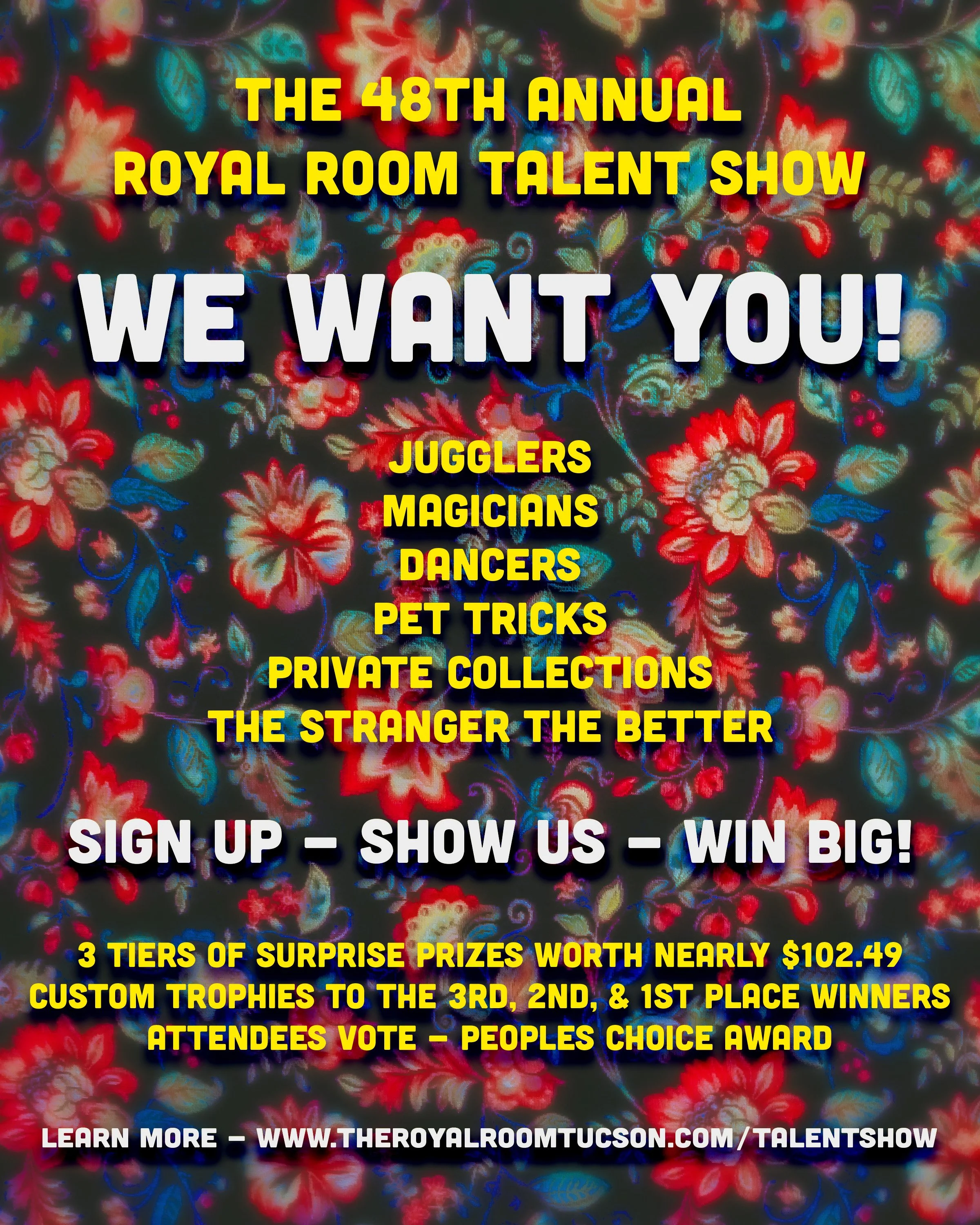 The 48th Annual Royal Room Talent Show Birthday Extravaganza