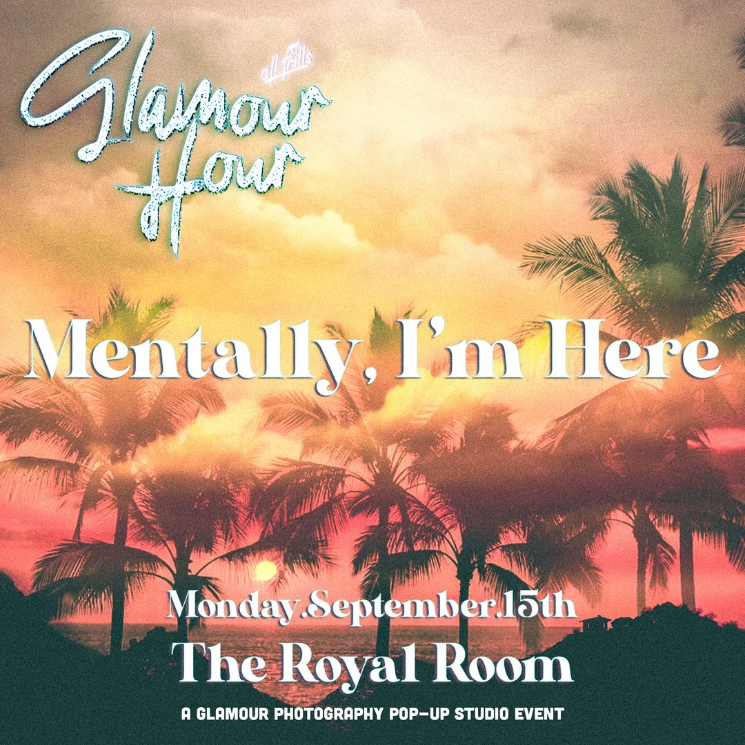 ALL FRILLS: Glamour Hour : “Mentally, I’m Here”
