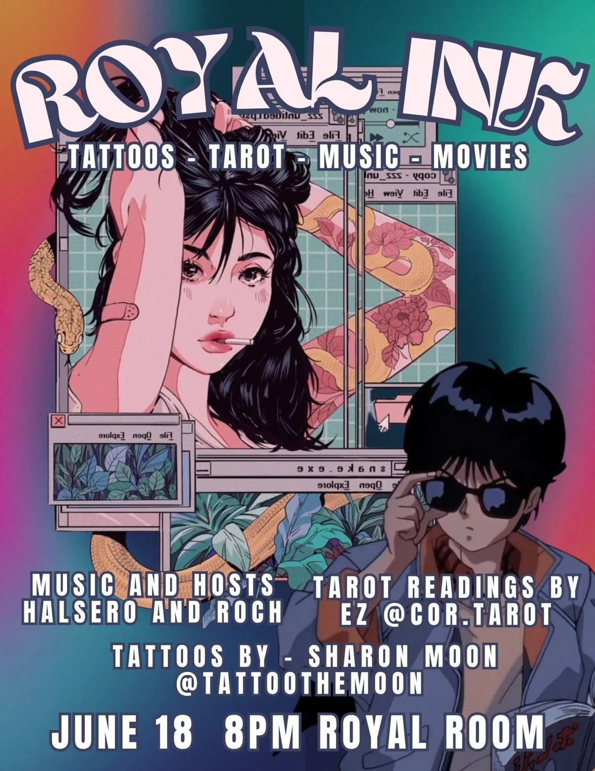 Royal Ink with Halsero
