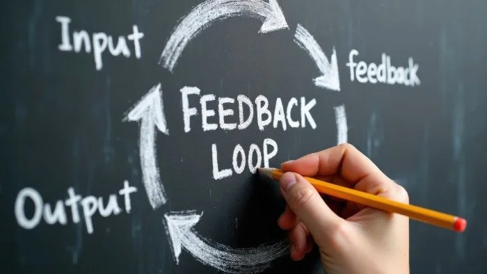 chalkboard feedback loop